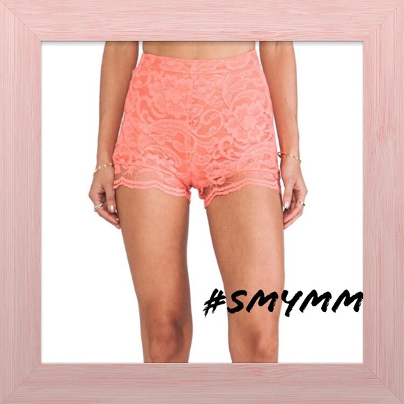 Show Me Your MuMu Pants - SMYMM Lace Shorts